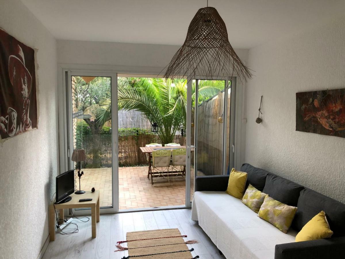 **** Beau T2 De 40 M2, Jardin De 70M2, Au Calme, A 50 Metres De La Plage Ле-Праде Екстер'єр фото