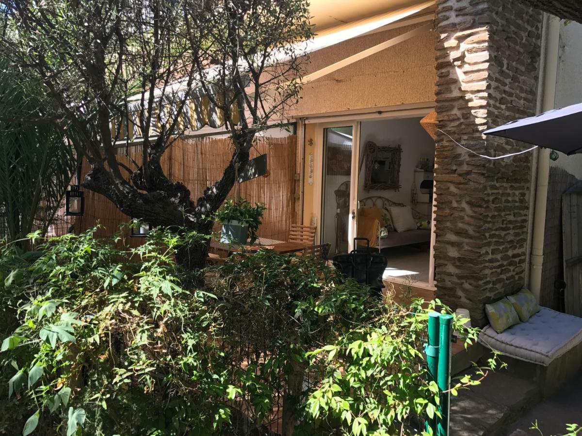 **** Beau T2 De 40 M2, Jardin De 70M2, Au Calme, A 50 Metres De La Plage Ле-Праде Екстер'єр фото